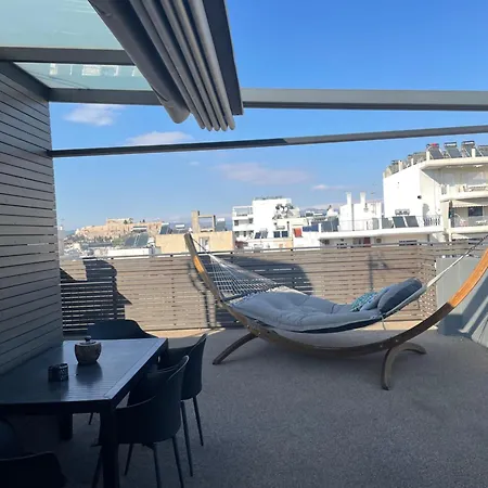 Apartment Luxury Penthouse With Private Rooftop - Acropolis View